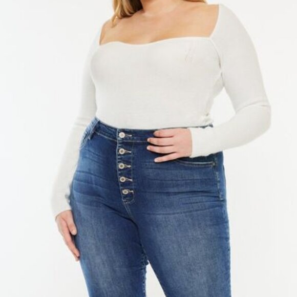 Hazel Blues® |  Kancan Cat's Whiskers Button Fly Denim Shorts - Picture 10 of 14